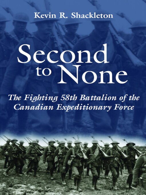 Title details for Second to None by Kevin R. Shackleton - Available